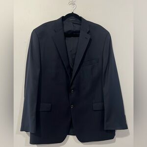 Lauren Ralph Lauren 100% Wool 2
Button Blazer 48R Blue